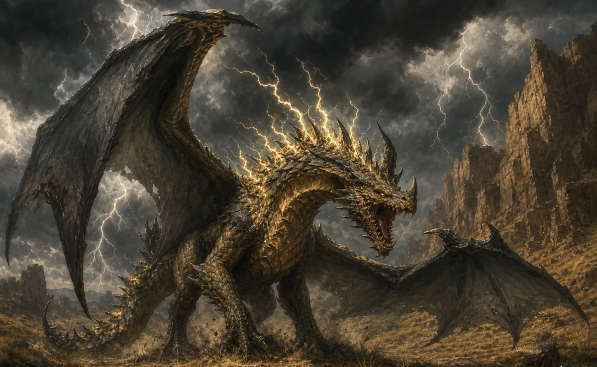 Thunderback, a boss of the Wildlands