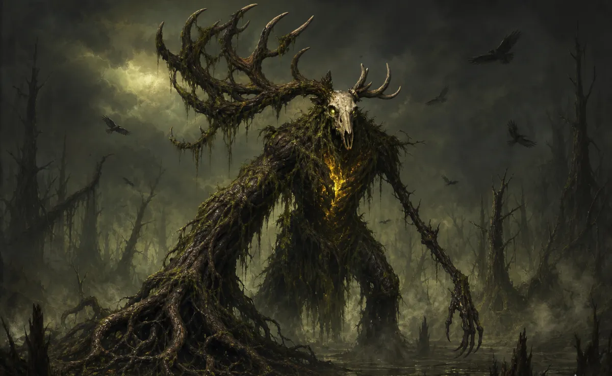 The Mossfather, a boss of the Mistmarsh